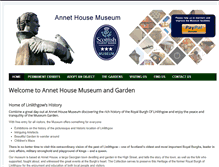 Tablet Screenshot of blog.annethousemuseum.org.uk