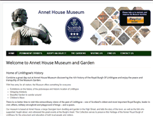 Tablet Screenshot of annethousemuseum.org.uk